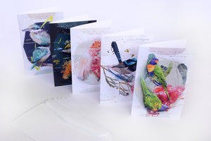 GREETING CARDS - set of five